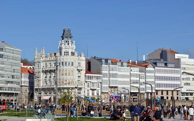 Apartamento Acogedor En La Coruna Corunha Exterior foto